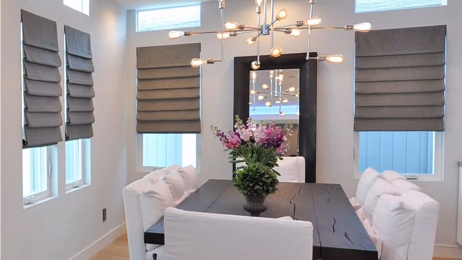 Ventus Roman Shade Window Treatment